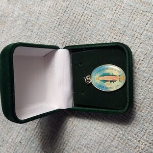 Vintage PendantMary Conceived Without Sin Pray for us who have recourse to Thee